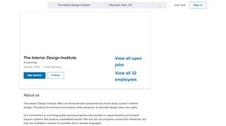 
                            3. The Interior Design Institute | LinkedIn
