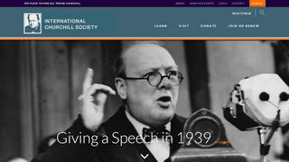 
                            6. The International Churchill Society -