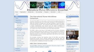 
                            2. The International Human Microbiome Consortium: IHMC