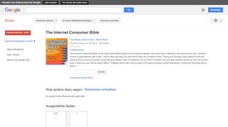 
                            11. The Internet Consumer Bible