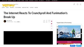 
                            12. The Internet Reacts To Crunchyroll And Funimation's Break Up