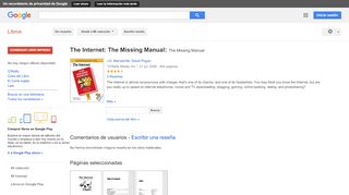 
                            11. The Internet: The Missing Manual: The Missing Manual