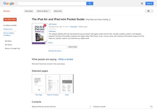 
                            13. The iPad Air and iPad mini Pocket Guide: iPad iPad min ...