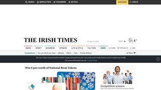 
                            10. The Irish Times | National Book Tokens