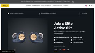 
                            3. The Jabra Elite Active 65t - for Music, Calls & Sport