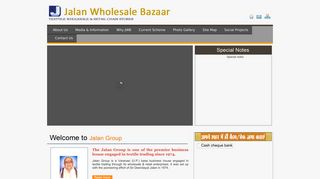
                            1. The Jalan Group: Business house engaged in textile wholesale and ...