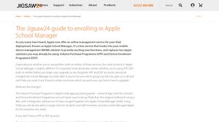 
                            12. The Jigsaw24 guide to enrolling in Apple School Manager