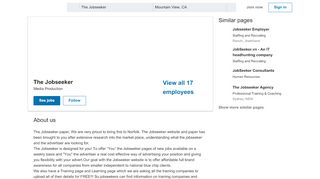 
                            2. The Jobseeker | LinkedIn