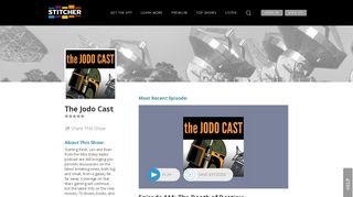 
                            13. The Jodo Cast | Listen via Stitcher Radio On Demand