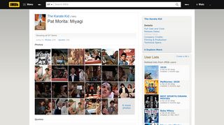
                            11. The Karate Kid (1984) - Pat Morita as Mr. Miyagi - IMDb