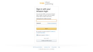 
                            1. The Kindle Direct Publishing Dashboard - Amazon KDP