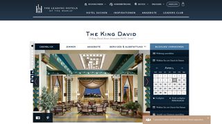 
                            8. The King David : Jerusalem, Israel : The Leading Hotels of the World