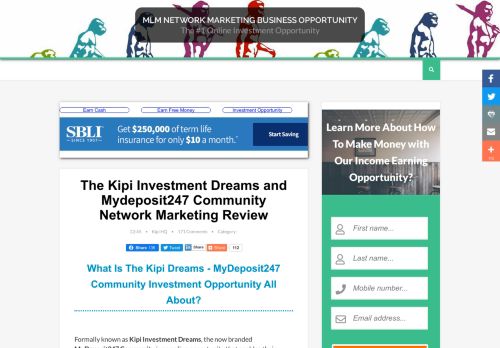 
                            6. The Kipi Investment Dreams and Mydeposit247 Community Network ...