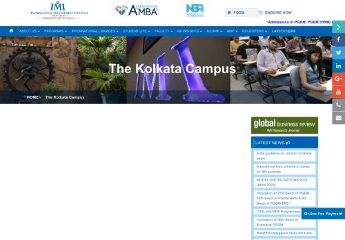 
                            6. The Kolkata Campus, IMI Kolkata, PGDM Institute - Imi.edu