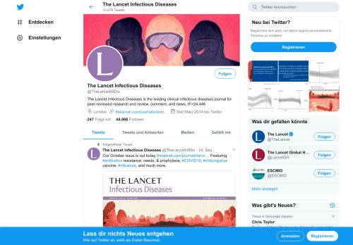 
                            8. The Lancet Infectious Diseases (@TheLancetInfDis) | Twitter