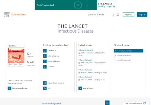 
                            6. The Lancet Infectious Diseases | ScienceDirect.com