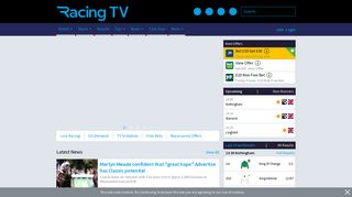 
                            9. The Latest Horse Racing News & Results From Racing TV
