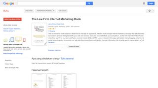 
                            8. The Law Firm Internet Marketing Book