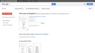 
                            11. The Laws of England: Being a Complete Statement of the Whole Law of ...