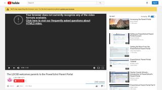 
                            3. The LDCSB welcomes parents to the PowerSchol Parent Portal ...
