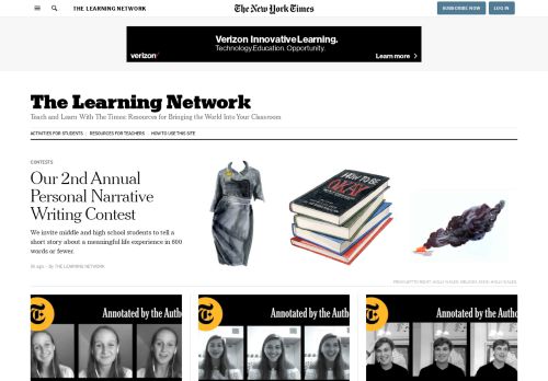 
                            6. The Learning Network - The New York Times