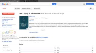 
                            7. The Legacy of Parmenides: Eleatic Monism and Later Presocratic Thought