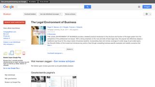 
                            11. The Legal Environment of Business