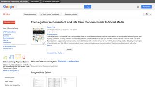 
                            10. The Legal Nurse Consultant and Life Care Planners Guide to Social Media