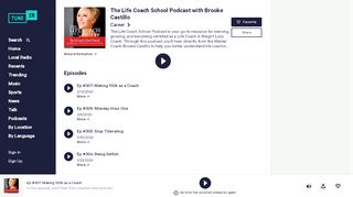 
                            10. The Life Coach School Podcast with Brooke Castillo | Listen to ...