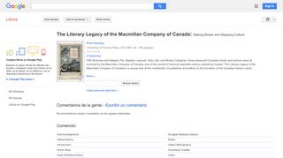 
                            13. The Literary Legacy of the Macmillan Company of Canada: Making Books ...