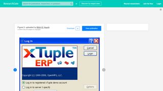 
                            8. The log in screen of xTuple ERP free hosted demo | Download ...