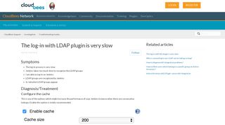 
                            9. The log-in with LDAP plugin is very slow – CloudBees Support