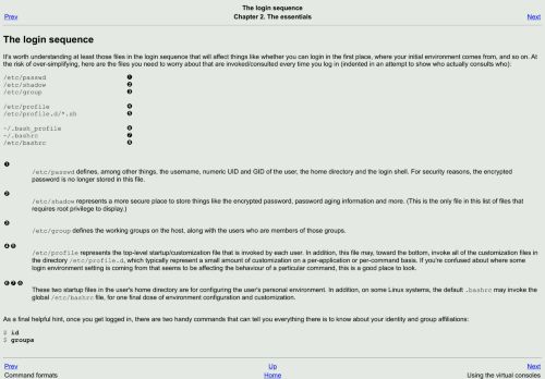 
                            2. The login sequence - The Linux Migration Project