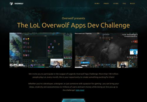 
                            8. The LoL Overwolf Apps Dev Challenge - 2016