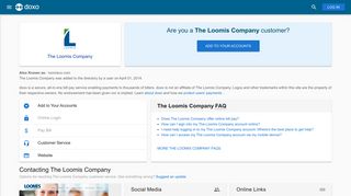 
                            6. The Loomis Company: Login, Bill Pay, Customer Service and Care ...