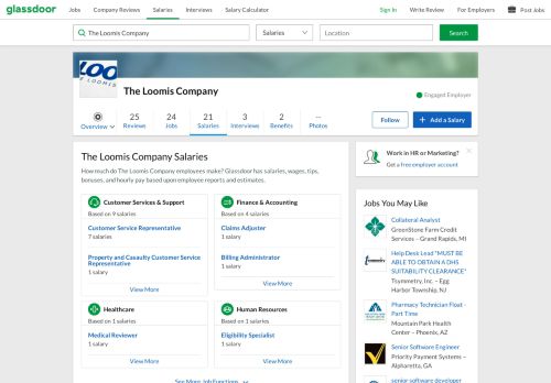 
                            13. The Loomis Company Salaries | Glassdoor