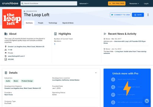 
                            11. The Loop Loft | Crunchbase