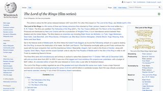 
                            3. The Lord of the Rings (film series) - Wikipedia