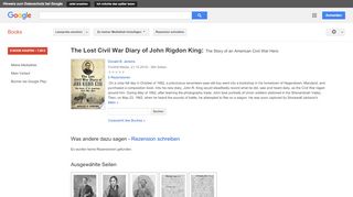 
                            9. The Lost Civil War Diary of John Rigdon King: The Story of an ...