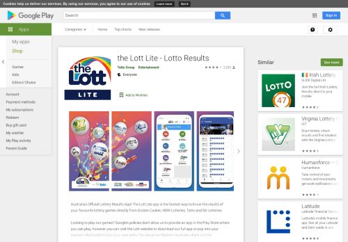 
                            10. the Lott Lite - Lotto Results - Apps on Google Play