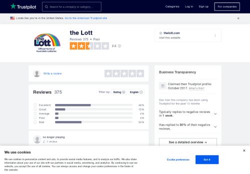 
                            3. the Lott Reviews | Read Customer Service Reviews of thelott.com