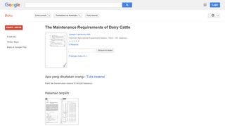 
                            13. The Maintenance Requirements of Dairy Cattle
