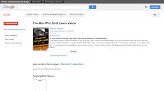 
                            11. The Man Who Shot Lewis Vance