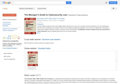 
                            8. The Manager’s Guide to Cybersecurity Law: Essentials for Today's ...