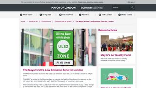 
                            11. The Mayor's Ultra Low Emission Zone for London | London City Hall