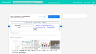 
                            7. The MCA login form. | Download Scientific Diagram - ResearchGate