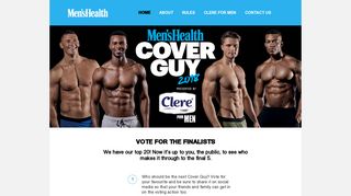 
                            6. The Men's Health Cover Guy Competition 2016