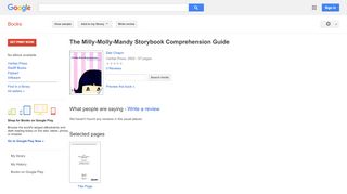 
                            8. The Milly-Molly-Mandy Storybook Comprehension Guide