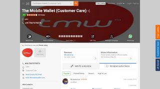 
                            9. The Mobile Wallet (Customer Care) - Tmw Wallet Customer Care in ...