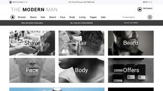 
                            7. The Modern Man - Men's Grooming - Styling, Shaving, Skincare